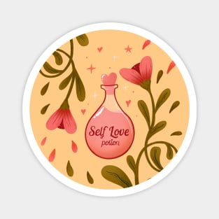 Self Love potion illustration Magnet